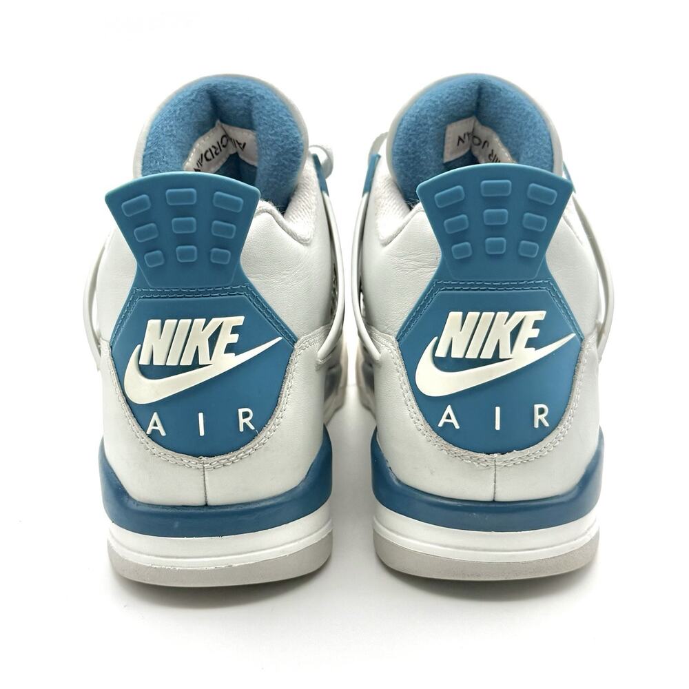 Air Jordan 4 Retro 2024 Military Blue And White Preowned Good Condition - Picture 4 of 10